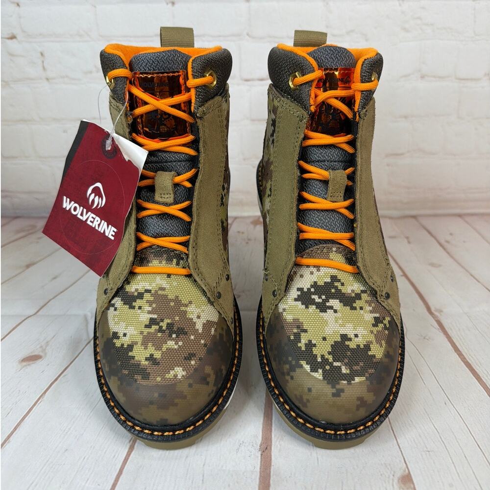 Wolverine Halo Spartan UNSC Limited Edition Camouflage Boots Mens Size 5.5M - Picture 6 of 10